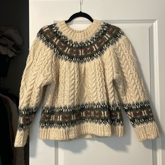 Zara fair isle sweater - Picture 2 of 5